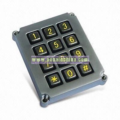 Metal Keypads with Backlight