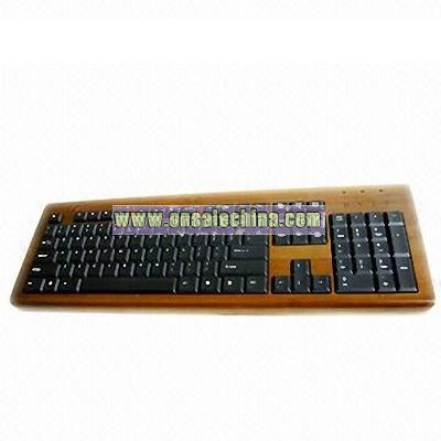 Eco-friendly/Degradable Bamboo Keyboard