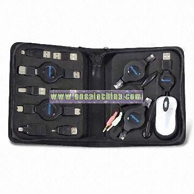 Retractable USB/1394 Cable Tool Kits