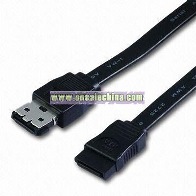 ESATA Cable with Solid Tinned Copper Cable
