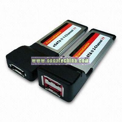 eSATA to ExpressCard Adapter with Hot-swap Capability
