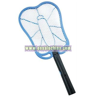 Rechargeable mosquito hitting swatter