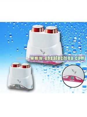DOUBLE CAN COOLER & WARMER WITH LED DISPLAY