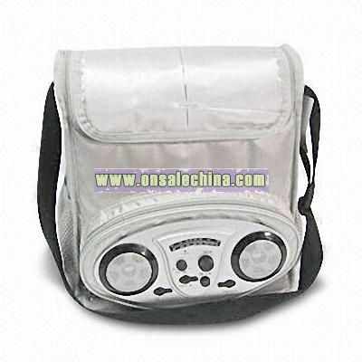 Cooler Bag with Built-in FM/AM Radio