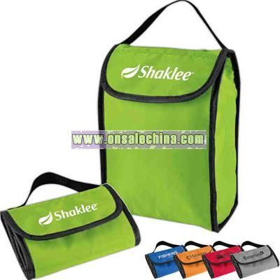 Foldable lunch bag cooler