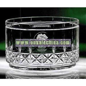 crystal award bowl