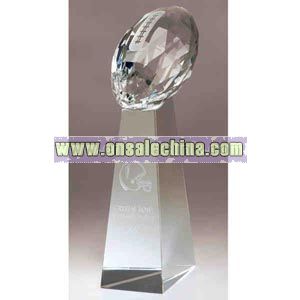 Football crystal award