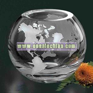 Crystal global bowl