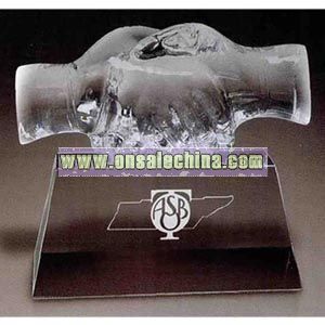 Optic crystal award