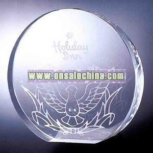 Circle crystal award