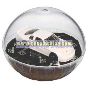 Mobile crystal globe