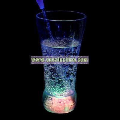 LED Flashing Football Glass