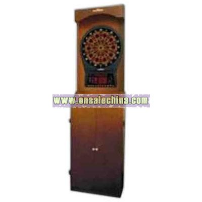 Arcade style electronic dart board