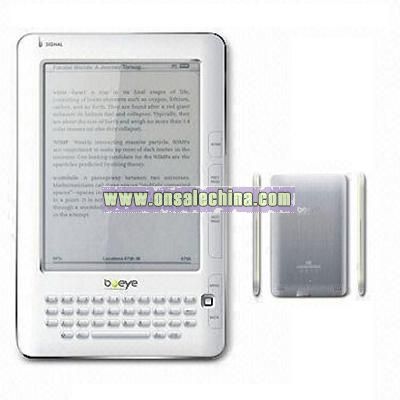 6-inch E-book Reader with Wi-Fi Function and Built-in Motion Sensor