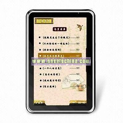 Touchscreen 5 inchLearning E book Reader