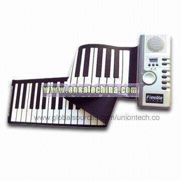 Silicone Roll Up Piano with 61 Keys