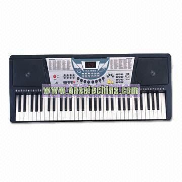 Keyboard Instrument with 61 Keys and LED Digital Screen