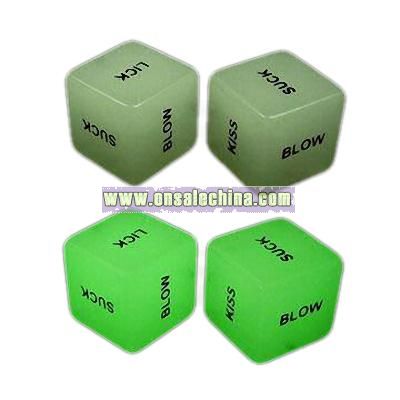 Dice with Customized Words Can be Printed on Six Faces