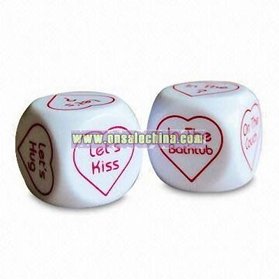 Promotional Love Dices