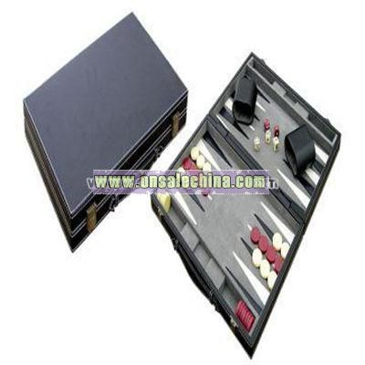 Leather Backgammon Case