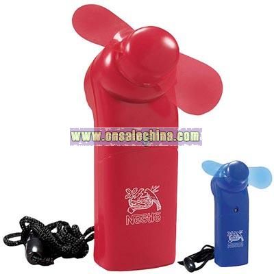 Pocket Turbo Fan with Soft Rubber Blades