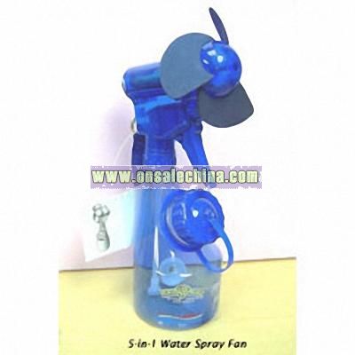 5 in 1 Water Spray Fan