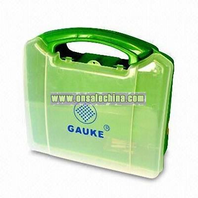 First-aid Box with Transparent or Semi-transparent Lid