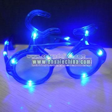 LED Flashing Sunglasses with ROHS