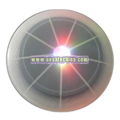 Flashing Flying Disc with Large Logo Space