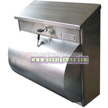 Stainless Mail Box With Hemicycle Holder