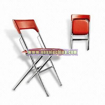 Folding Chairs with Chromed Steel Frame