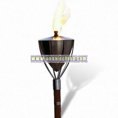 Garden Torch with Long Lasting Flame