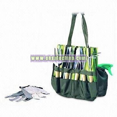 Expert Gardener with Large Compartment and Fully Equipped Garden Tools