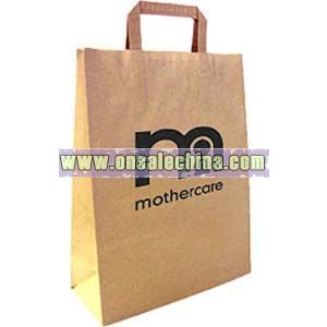 LARGE BROWN PAPER CARRIER BAGS