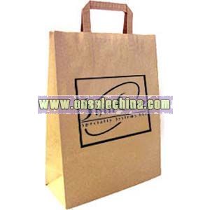SMALL BROWN PAPER CARRIER BAGS
