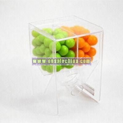 Two Partitions Store Candy Container