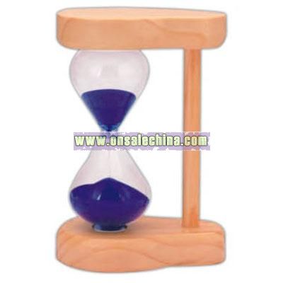 Dumb bell wooden timer
