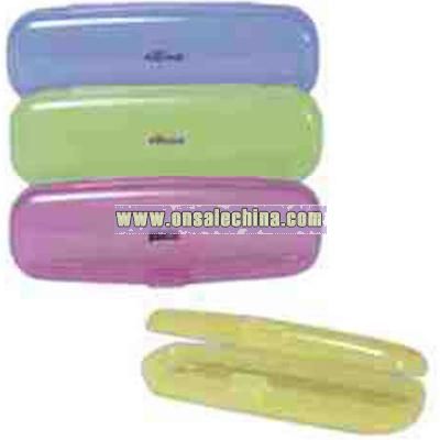 Compact design translucent cases
