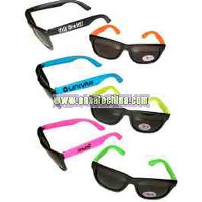 Fashion sunglasses with ultraviolet protection