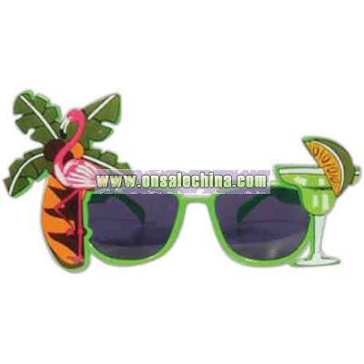 Tropical sunglasses