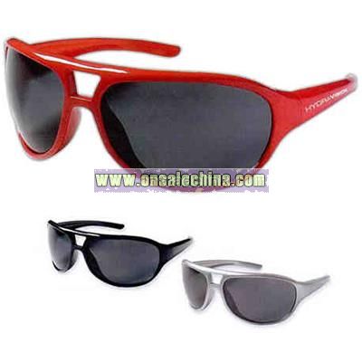 Sunglasses with smoke color lens