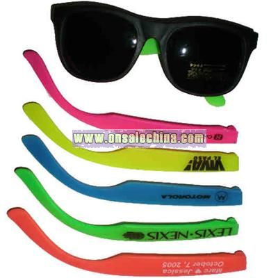 Children's rubber frame sunglasses