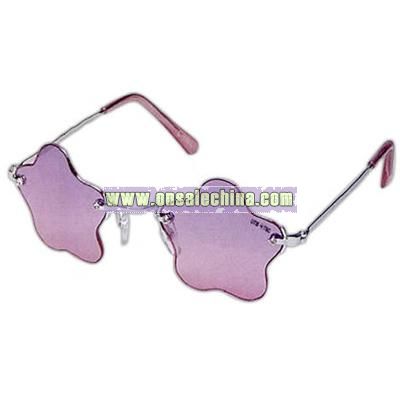 Flower-star shaped sunglasses