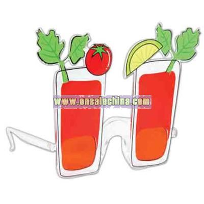 Bloody Mary glass shaped sunglasses