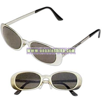 Cool hexagonal framed sunglasses