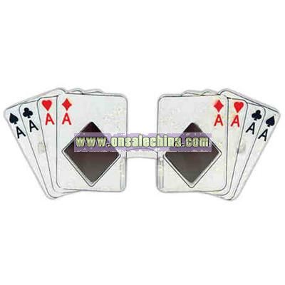 Prismatic playing card sunglasses