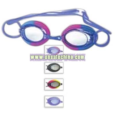 Anti-fog polycarbonate lenses goggle