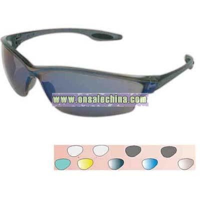 Safety glasses feature dielectric protective eyewear