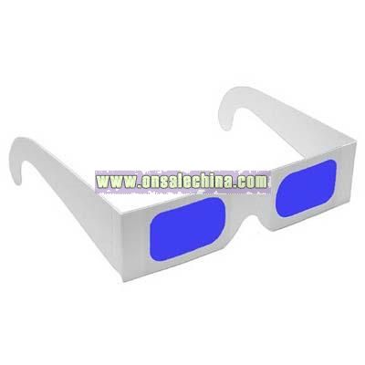 Decoder/secret reveal 3D glasses
