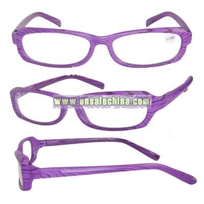 Wooden Look Reading Glasses